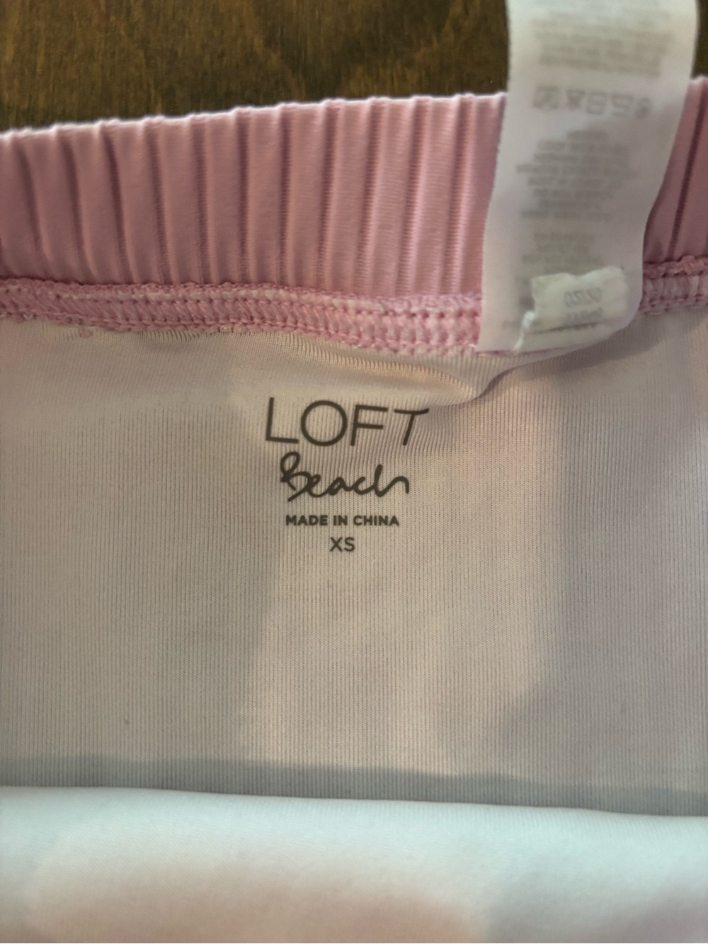 Pink Ribbed Bandeau Bikini Set - Picture 5 of 5